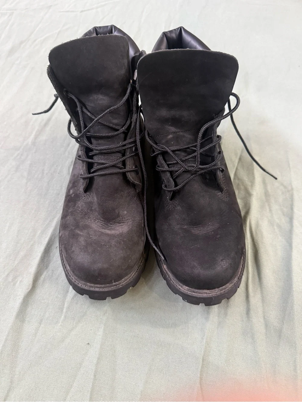 Men's Timberland All Black Work Boots 7m
